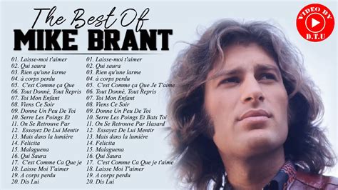 youtube mike brant 30 chansons
